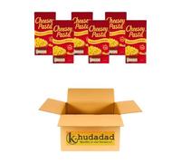 Cheesey Pasta Macaroni with Creamy Cheese Sauce 190g - Quick & Easy Meal in 10 Minutes - Rich & Creamy Instant Macaroni Pasta - Ready to Serve Comfort Food (6x)