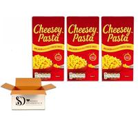 Cheesey Pasta Macaroni with Creamy Cheese Sauce - Quick & Easy Meal in 10 Minutes 190g (Pack of 3)