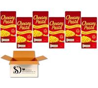Cheesey Pasta Macaroni with Creamy Cheese Sauce - Quick & Easy Meal in 10 Minutes 190g (Pack of 6)