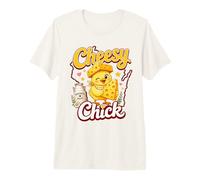 Cheesy Chick Dairy State Wisconsin Premium T-Shirt