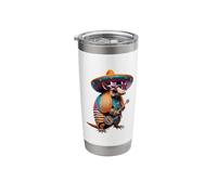 Cheesy Kitsch Armadillo Lover Stuff Retro Armadillo Stainless Steel Insulated Tumbler