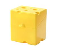 Cheesy Pod - Sliced Cheese Container for Fridge | Shredded Cheese Container | Cheese Storage Box with Lid | Food Storage Container Cheese Design | Freshness Box Sliced Cheese Container