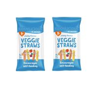 Cheesy Veggie Straws 2 x 48g,Designed for babies 9 months and older, these veggie straws are perfectly sized to encourage self-feeding and help develop fine motor skills