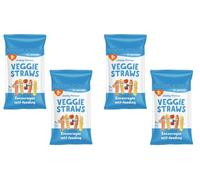 Cheesy Veggie Straws 4 x 48g,Designed for babies 9 months and older, these veggie straws are perfectly sized to encourage self-feeding and help develop fine motor skills