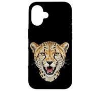 Cheetah Cat Leopard Wild Spirit Vintage Safari Portrait Case for iPhone 16