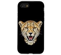 Cheetah Cat Leopard Wild Spirit Vintage Safari Portrait Case for iPhone SE (2020) / 7/8