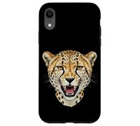 Cheetah Cat Leopard Wild Spirit Vintage Safari Portrait Case for iPhone XR