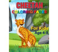 Cheetah Coloring Book