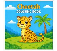 Cheetah Coloring Book