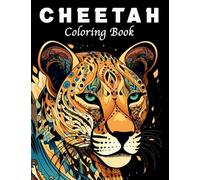 Cheetah Coloring Book: 40 Unique Cheetah Mandala Coloring Book for Stress Management and Relaxation