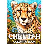 Cheetah Coloring Book: 50 Unique Images to Spark Your Imagination