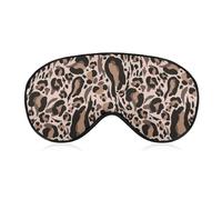 Cheetah Leopard Unisex Light-Blocking Eye Mask Sleep Mask Suitable for Naps at Home, in The Office, and on Airplanes