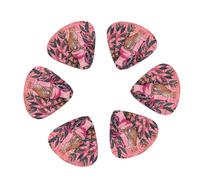 Cheetah On Toilet Guitar Picks for Bass Electric Acoustic Guitar Ukulele Accessories Including Thin Medium Weight Guitar Picks with Organizer Storage Box 12 Pieces