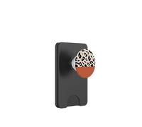 Cheetah Print Abstract Spot Pattern Modern Terracotta Beige PopSockets PopWallet for MagSafe