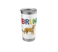 Cheetah Print Stuff Building Blocks Brick Builder Cheetah Stainless Steel Insulated Tumbler