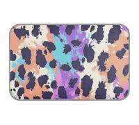 Cheetah Prints Purple Vivid Summer summer cooling Self Cooling pad for pets for pet outdoor cats waterproof manta fria para perros M