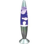 Silver Lava Lamp - Watch The Lava as it Moves and Flows Giving a Relaxing Calming Effect
