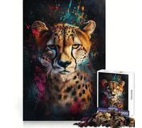 Cheetah Splendor - Jigsaw Puzzles for Teenagers 1000 Piece Memory Training Tranquil Escape Flawless Cut Memorable Gift (50x75cm)