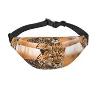 Cheetah Waiting for an Opportunity Fanny Pack for Men Women Belt Bag Fashion Waist Bag Everywhere Crossbody Bag Wallet Hip Bum Bag with Adjustable Strap Waterproof Chest Bag for Travel Hiking Sports,