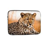 Cheetah Waiting for an Opportunity Laptop Bag 17 inch Business Briefcase Gifts for Men Women Water Resistant Laptop Sleeve Carry On Laptop Case Shockproof Protective Computer Bag Notebook Case