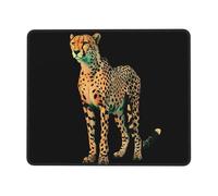 Cheetah Wild Animal Mousepad Small Mouse Pad Portable Mousemat For Studying Work Travel 25X30Cm