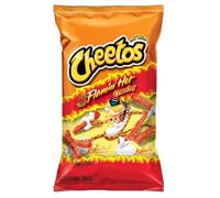 Cheetos Crunchy Flamin Hot 226.8g 8oz (10pack) by Mazovia Brands,22.68 g (Pack of 10)