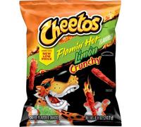 CHEETOS Crunchy Flamin' HOT Limon Cheese Flavored Snacks 8.5 oz