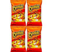 Cheetos Flamin Hot Crunchy 8oz/226g (Pack of 4)