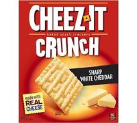 Cheez - It Crunch Sharp White Cheddar - 191g Box - Baked Snack Cracker - Cheez It