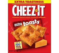 Cheez-IT Original Backed Snack Crackers 198 g | Extra Toasty (Pack of 2)