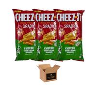 Cheez-It Snap’d Thin & Crispy Baked Cheese Snacks - Made with Real Cheese - Flavored Cheesy Crisps in Variety of Flavors | Kids and Adults Lunch box Snacks (Pack 3, Cheese Sour Cream & Onion)
