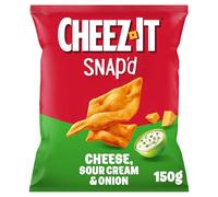 Cheeze-its Cheese and Sour Cream and Onion Baked Snacks 150g