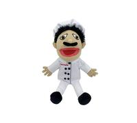 (Chef, 50cm/19.69in) Chef Jeffy Junior Cartoon Hand Puppet Plush Toy Soft Stuffed Puppet Gift Doll
