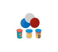 Chef Aid 10E 00863 Tin Lids Can Cover Baked Beans Dog Cat Food Plastic 3 Pack Covers Standard Size Top