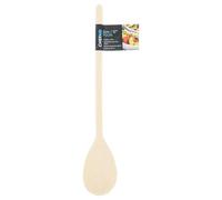 Chef Aid 12 Inch Spoon, Perfect for home Baking and Cooking, Crafted with a oval spoon edge for ease of use and sourced from well managed forests, Non Stick Friendly Kitchen Essential