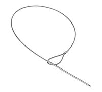 Chef Aid 2 Flexible Skewers - Extra-Long And Flexible Stainless Steel Skewers, 72cm Long, flex to fit space on the BBQ. Durable And Sturdy. Easy To Clean, Perfect For Any BBQ Set Or Kitchen Collection