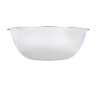 Chef Aid Stainless Steel Mixing Bowl, Food safe and the perfect tool for food preparation and serving freshly produced food, 8 litre capacity and 36cm diameter, Dishwasher, Freezer safe, (Pack of 1)