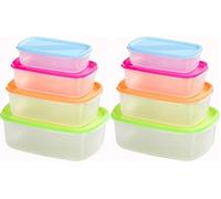 Chef Aid 4 Rectangular Storage Containers (Pack of 2)