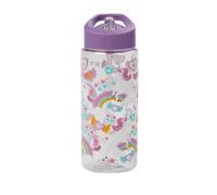 Chef Aid 500ml Drinks Bottle- Single Item In Assorted Patterns- Suitable for School, Office, Outdoor Activities and More- Mixed inner of two designs, Leak Proof