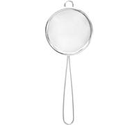 Chef Aid Strainer Mini Tinned Steel Sieve 7cm Long Handle Fine Mesh Pack of 2