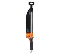 Chef Aid Chef's Sharpening Steel, Traditional Design with Curved Grip Handle for Ease of use, Perfect for use with Any Flat Blade Kitchen Knife
