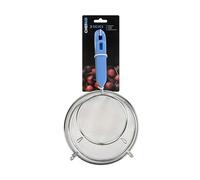 Chef Aid Chrome Plated Strainers, 3 Piece Set, Silver, 24.5cm, 30cm, 32cm, Durable Fine Mesh Sieve Set for Sifting, Straining & Draining