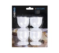 Chef Aid Egg Cups (Pack of 4) in White Chef Aid White