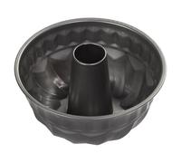 Chef Aid Fluted Cake Tin - Non-Stick Cake Pan, Pumpkin Shape Baking Mould, Round Ring Cake Tin for Baking Grey 21 x 9 cm