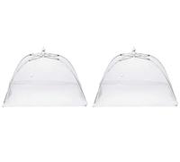 Chef Aid Foldable Square Food Cover Protects Food Until Served 30.5cm White (Pack of 2)