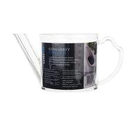 Chef Aid Gravy Separator, 400ml Acrylic Plastic Jug with Measurment Markings for ease of use, Perfect for removing fat and lumps from Juices, BPA Free and Dishwasher Safe