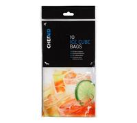 Chef Aid Ice Cube Bags (Pack Of 10) Clear (One Size)