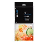 Chef Aid Ice Cube Bags (Pack of 10) in Clear Chef Aid Clear