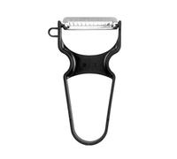 Chef Aid Julienne Peeler, Black, 11.8 x 9.2 x 2.2 cm