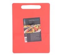 Chef Aid Large Red Poly Chopping Board, Multipurpose Anti-Slip Surface